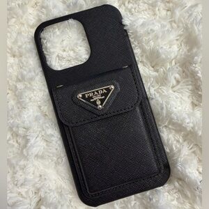 Prada wallet iPhone case - BRAND NEW NEVER USED
(iPhone 15 pro max)